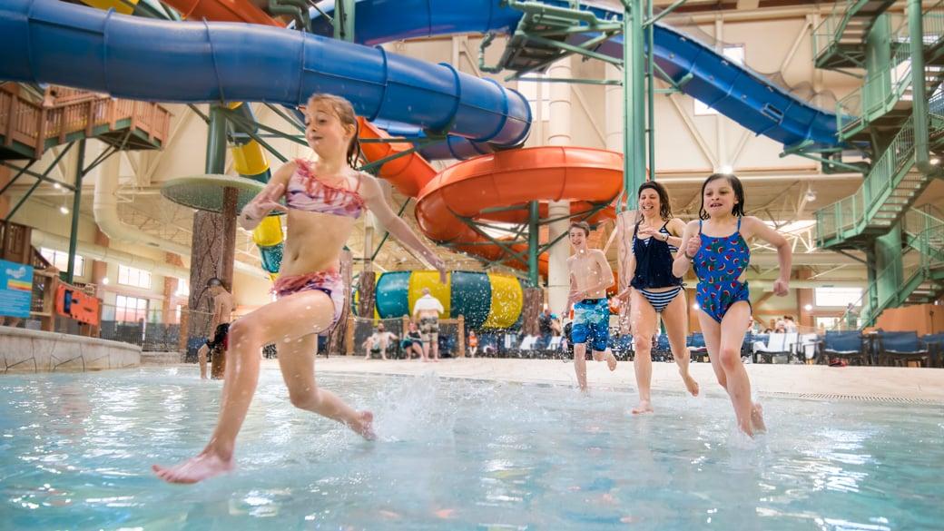 Waterpark fun in the Poconos
